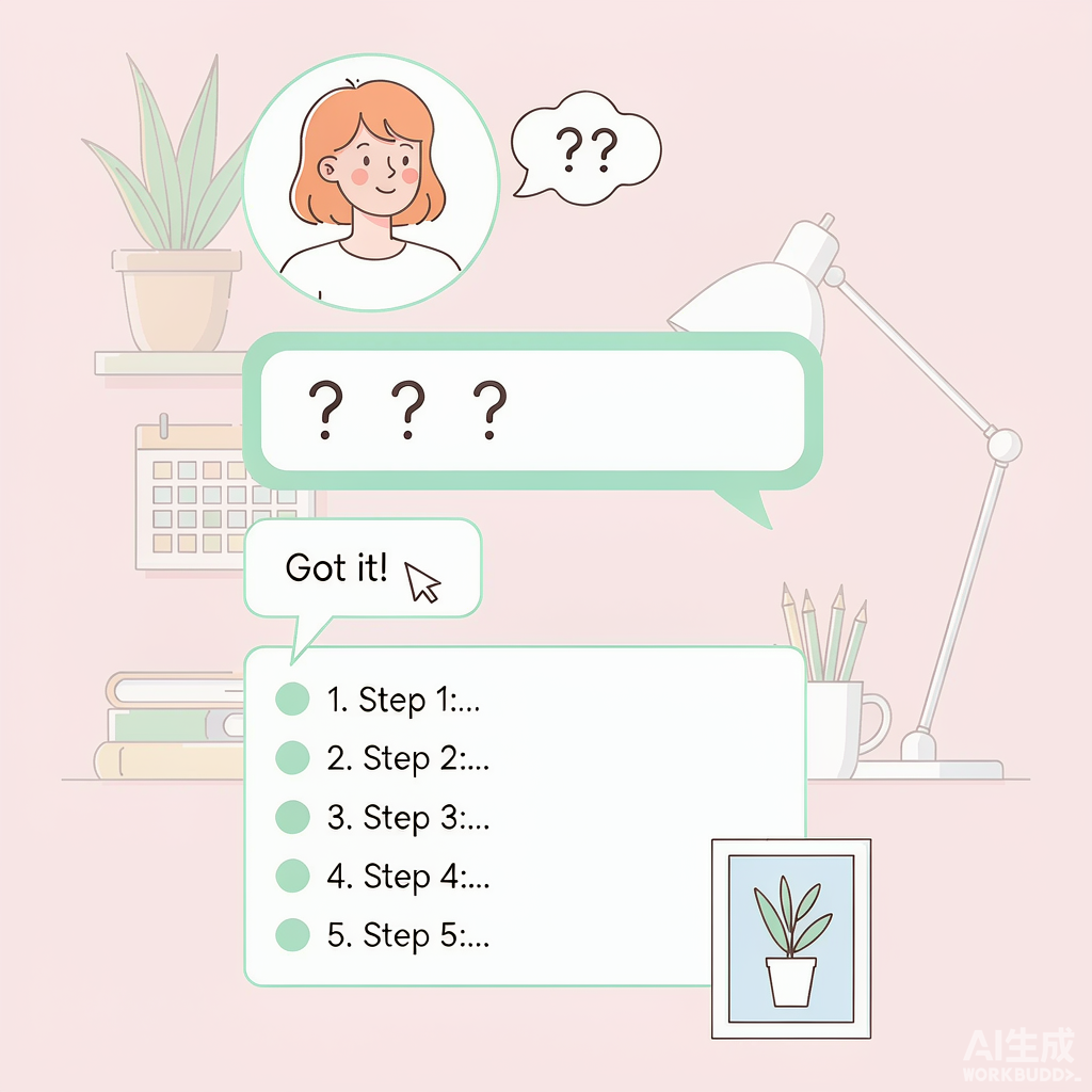 AI对话示意