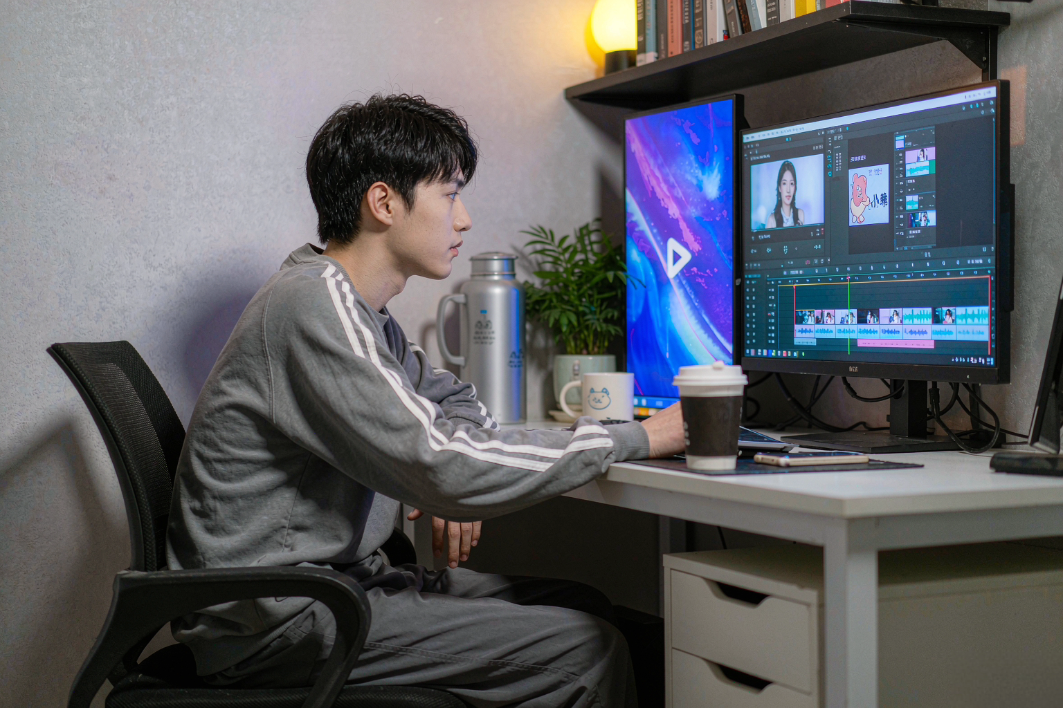 创作者用WorkBuddy剪辑短视频